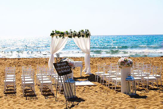 Book your wedding day in Paphos Beach